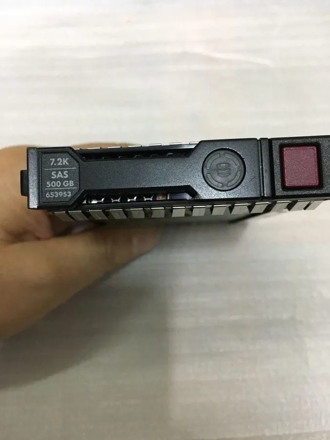 Сервер HPE 500GB 653953-001 652745-B21 7.2K 2.5" 6G DP G8 SAS MDL SERVER HARD DR — фото лота 2
