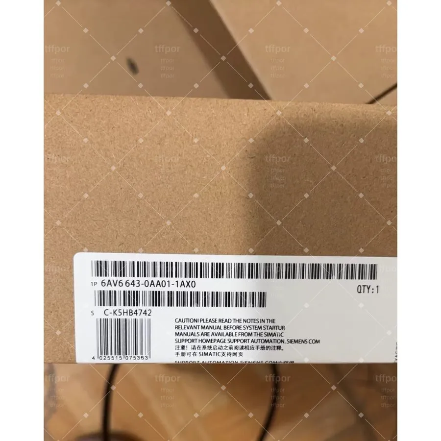 Панель оператора Siemens 6AV6643-0AA01-1AX0 SIMATIC HMI Touch Panel