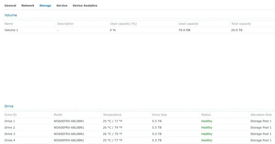 Сетевое хранилище Synology DiskStation DS418 4-bay SAN/NAS Server Diskless — фото лота 2