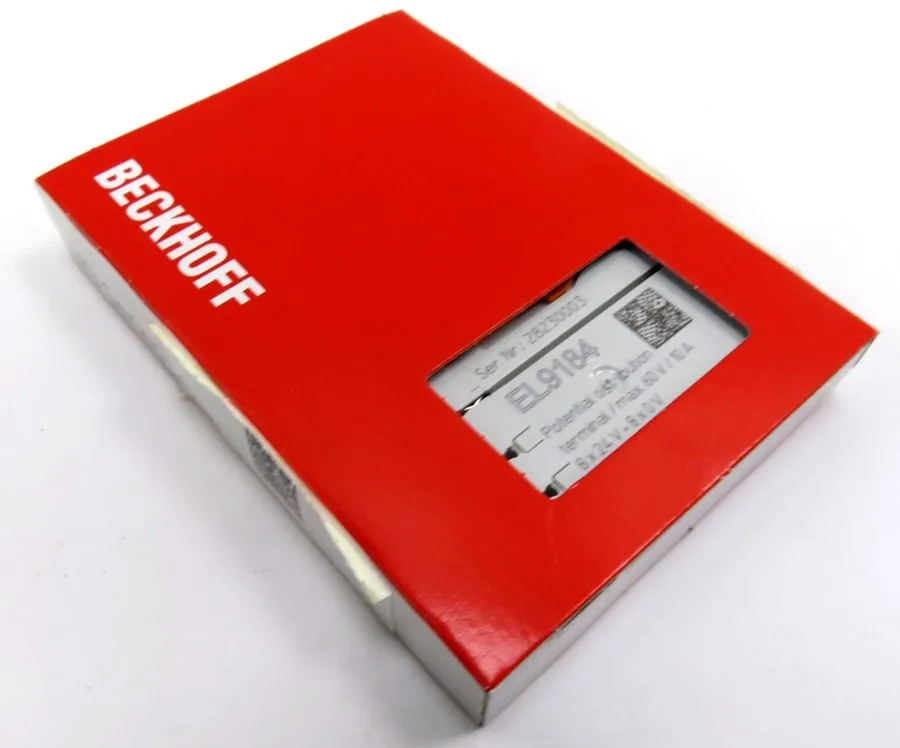 Модуль ввода-вывода Beckhoff EL9184 Ethercat Terminal, Potenzialverteilung, 8 x 