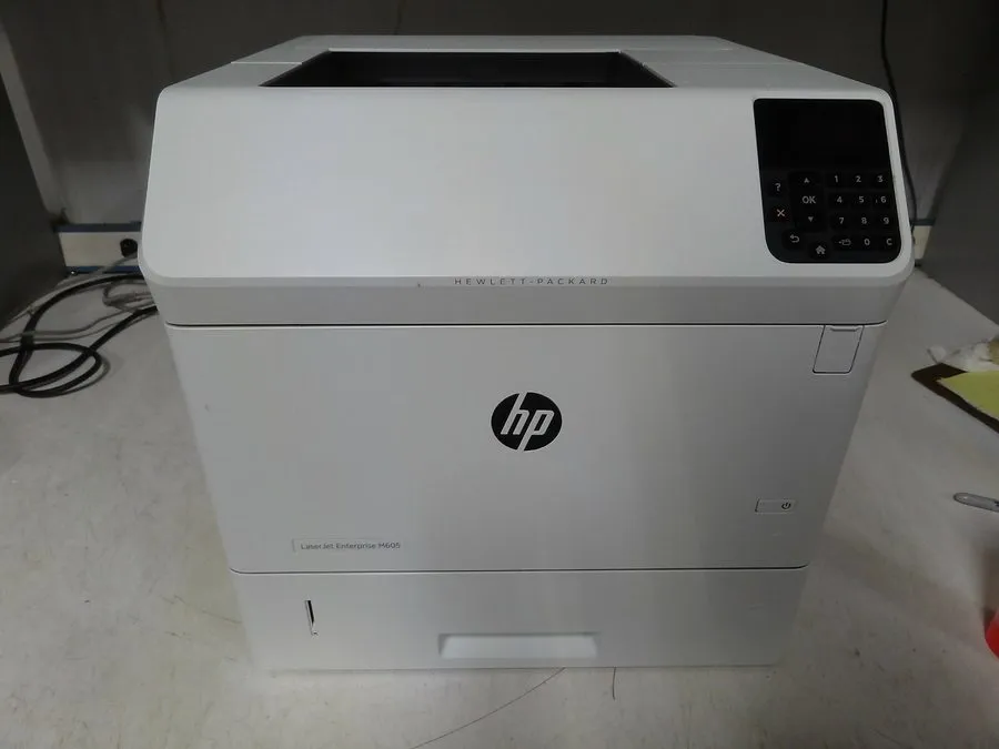 Лазерный принтер HP Laserjet M605dn Laser Printer *Cleaned & Serviced count 76,5