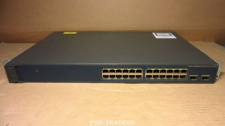 Коммутатор Catalyst WS-C3560V2-24PS-S v05 3560 24x 10/100 PoE + 2x SFP + IPB Net
