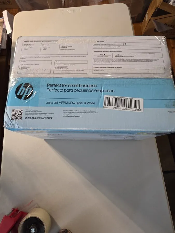 Лазерный принтер HP LaserJet MFP M139w Wireless All-in-One Black-and-White Laser