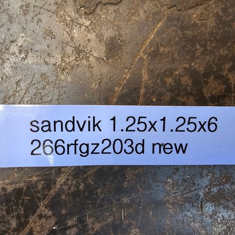 Режущий инструмент Sandvik 1.25x1.25x6" Laydown Threading Tool 266RFGZ203D 266.R
