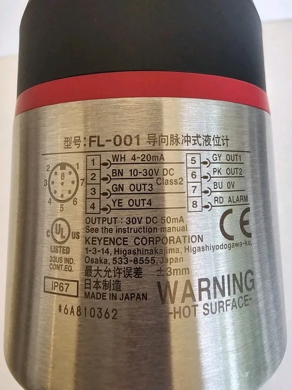 Фотоэлектрический датчик Keyence FL-001 Photoelectric Level Sensor