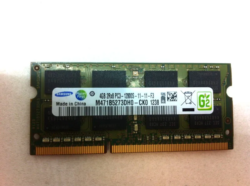 Модуль памяти SK HYNIX 4GB 1RX8 DDR3 PC3-12800S LAPTOP SODIMM RAM MEMORY — фото лота 1