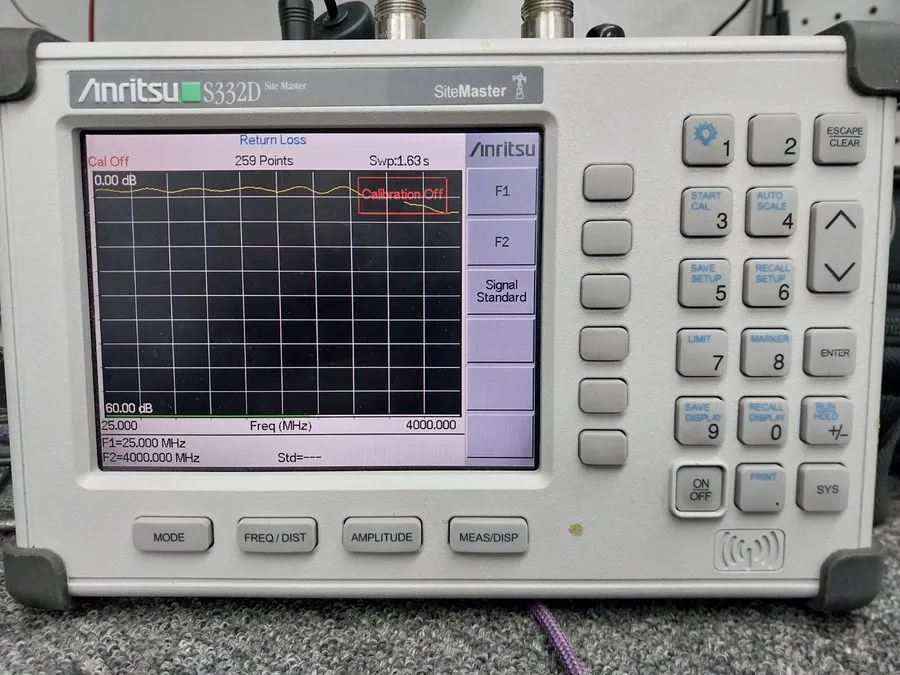 Анализатор спектра S332D Anritsu Spectrum Analyzer Cable and antenna analyzer//l