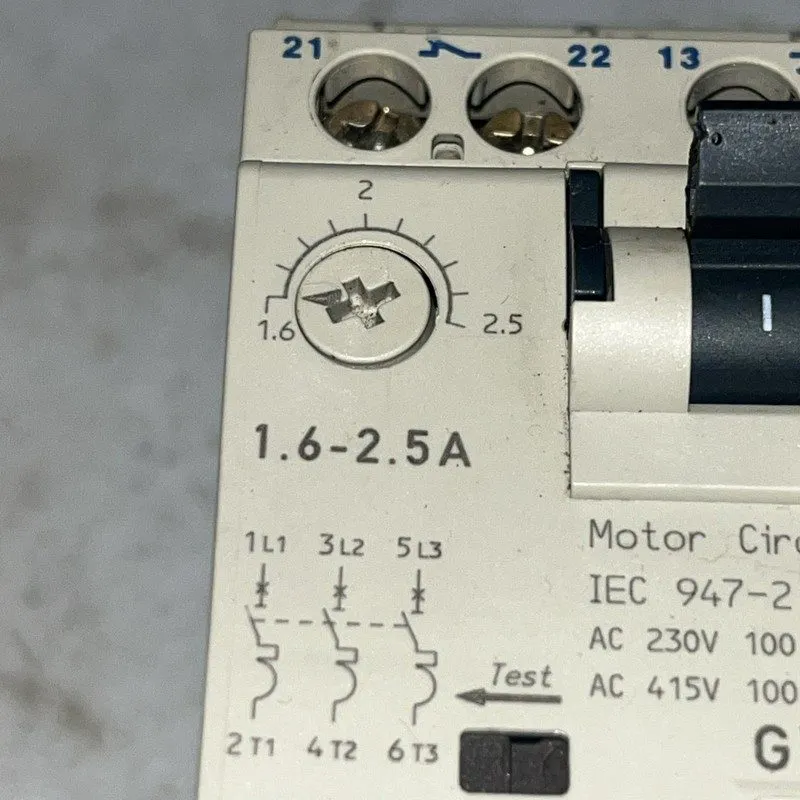 Автоматический выключатель Telemecanique GV2-RS07 3P Circuit Breaker 1.6-2.5A &  — фото лота 1