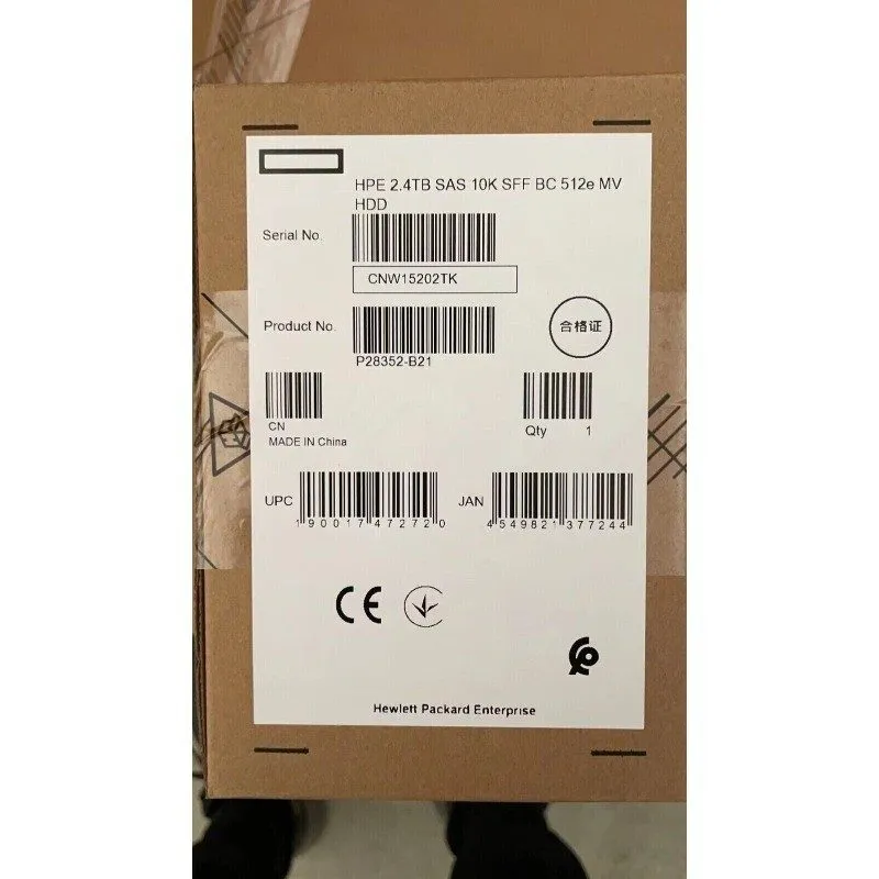 Жёсткий диск HPE P30562-001 P28352-B21 2.4TB SAS 12G 10K 2.5" SFF Gen10+ HDD Har