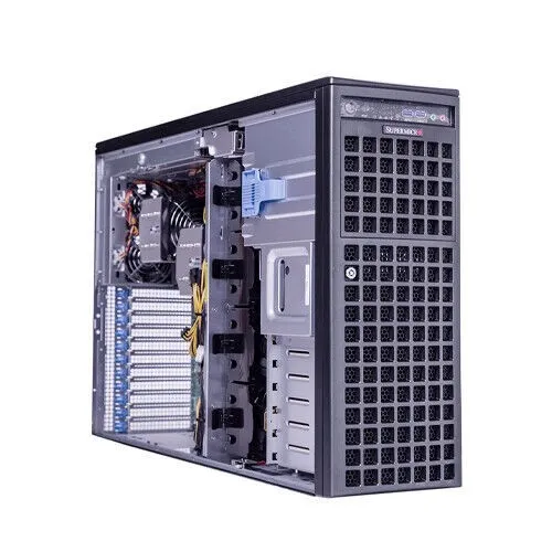 Сервер Supermicro SYS-740GP-TNRT 5 GPU Server 8X3.5" 2x 2200W PSU Support LGA-41