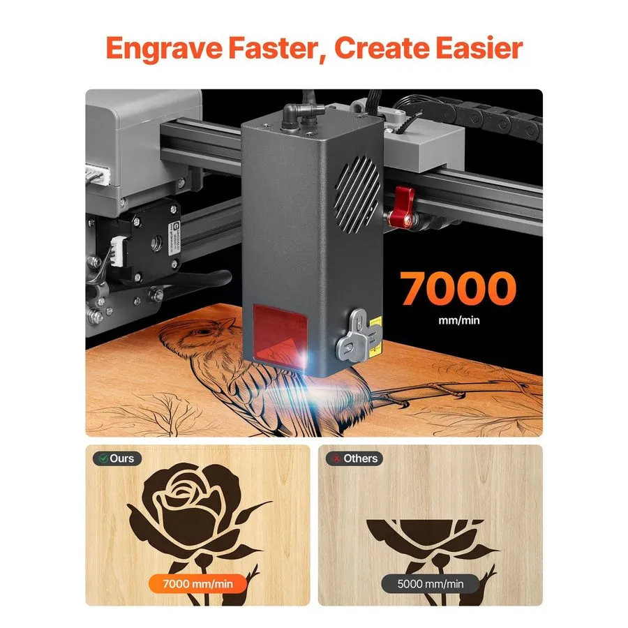 Лазерный гравёр 20W Laser Engraver 11.8x11.8in, Class 1 Safety