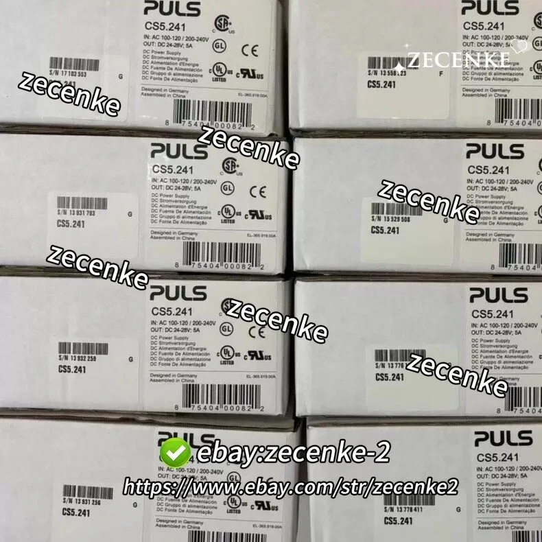 Блок питания PULS DIMENSION CS5.241 DIN Rail Power Supply 24V 5A 120W, 100-240VA