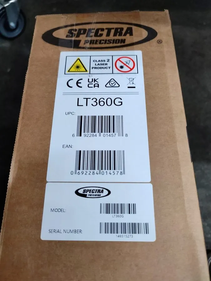 Нивелир Spectra LT360G Laser Level — фото лота 2
