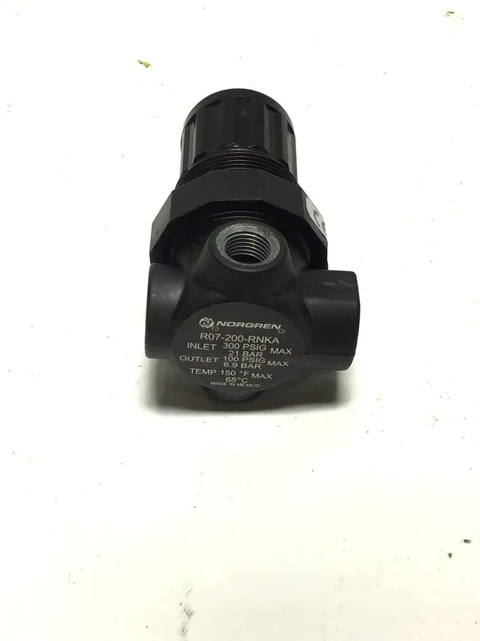 Регулятор давления Norgren R07-200-RNKA Mini Pneumatic Regulator Temp 150°F Max 