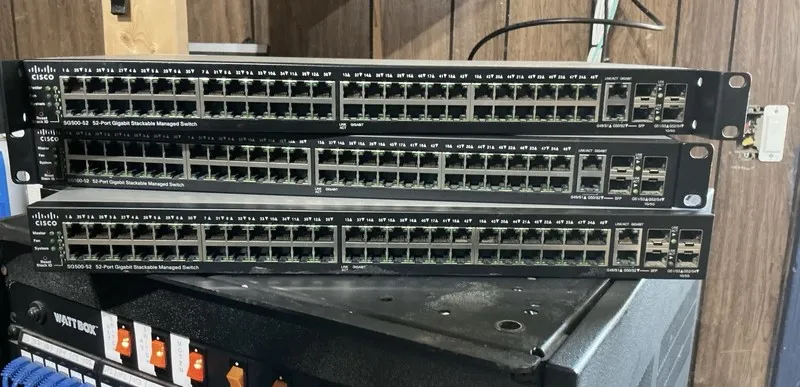 Коммутатор Cisco SG500-52 52-Port Gigabit PoE Stackable Managed Switch