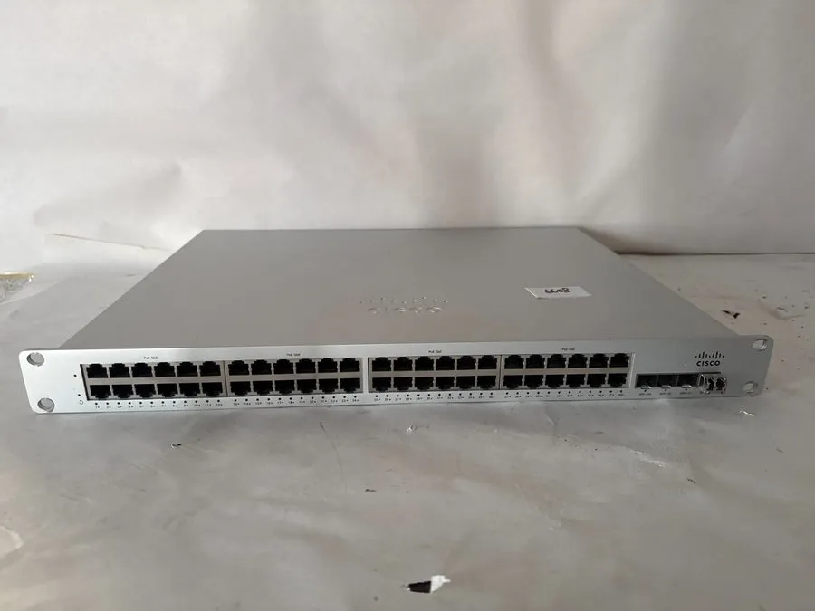 Коммутатор Cisco Meraki MS225-48FP Works Factory Reset