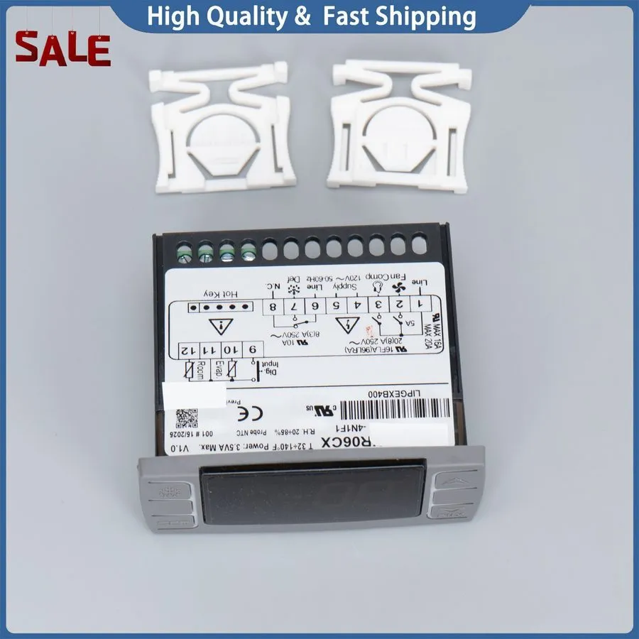 Термостат Dixell XR06CX-4N1F1 Digital Thermostat Controller — фото лота 2