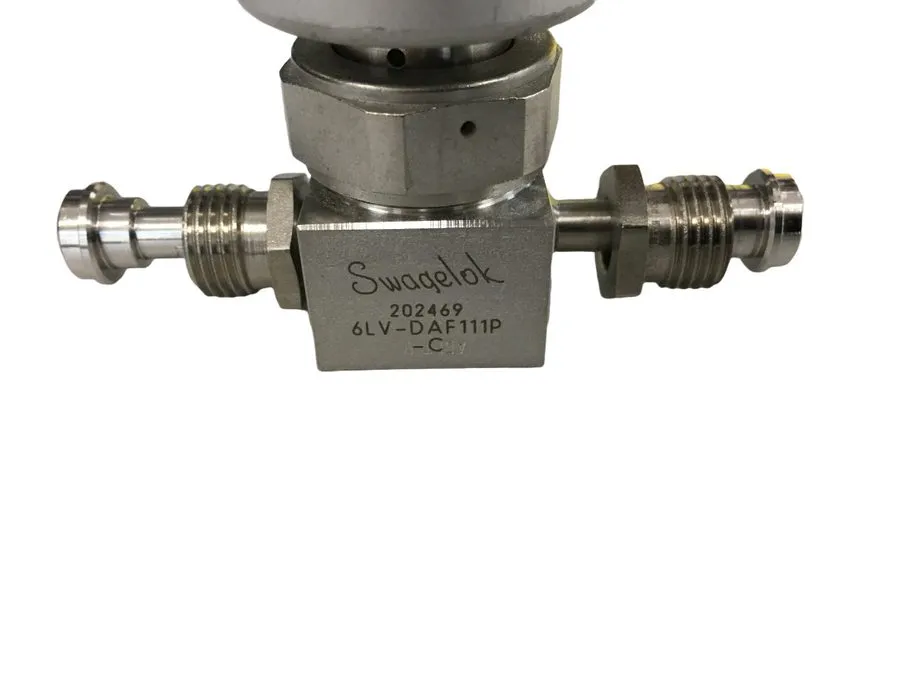 Клапан 15162 SWAGELOK DIAPHRAGM SEALED VALVE 1/4" TBW 6LV-DAF111P-C