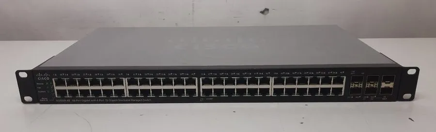 Коммутатор Cisco SG500X 48 Port Gigabit Switch 4x 10 Gigabit SFP+ SG500X-48-K9