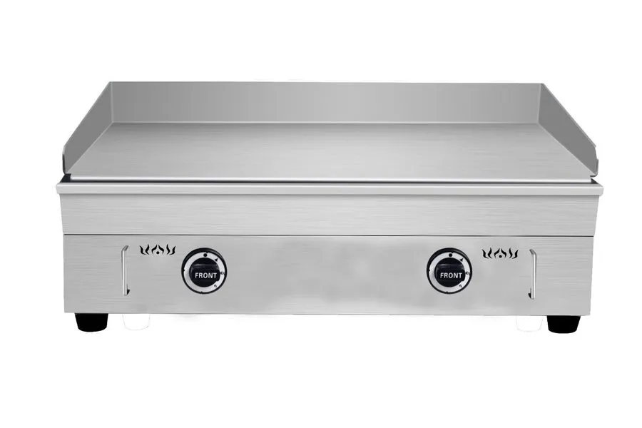 Гриль Commercial Gas Griddle Flat Top Grill Half Grooved 28" Stainless Steel 280 — фото лота 1