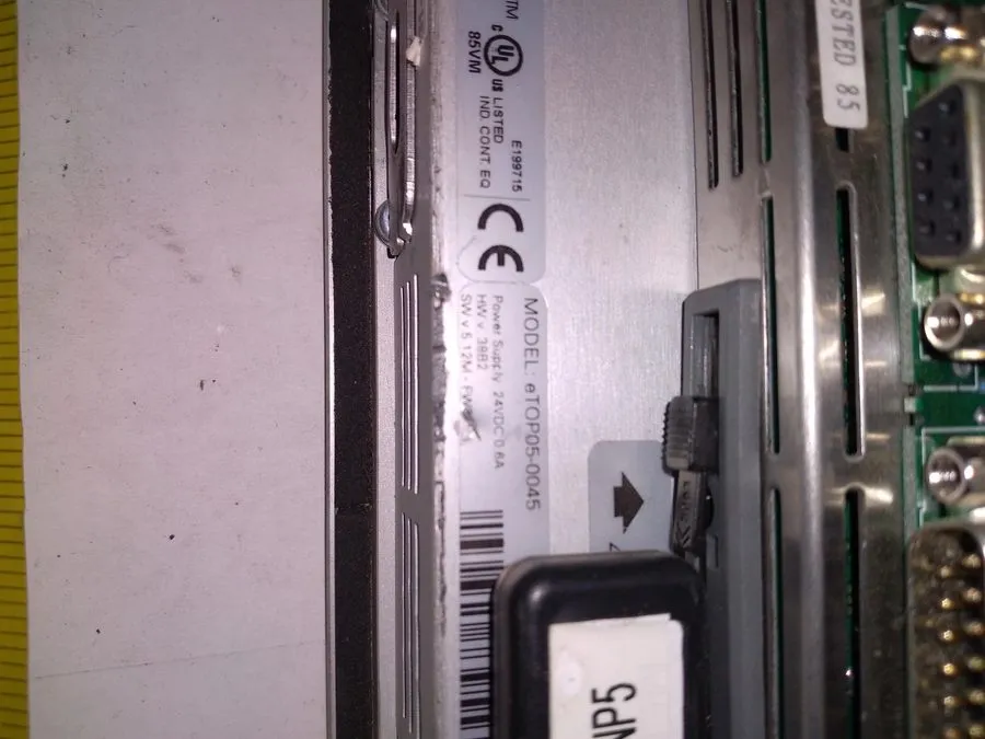 Панель оператора UniOP eTOP05-0045 24VDC HMI Operator Panel Cassette Mounted