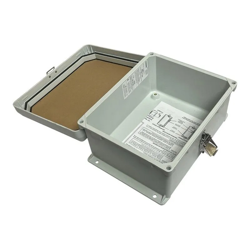 Монтажный шкаф nVent HOFFMAN CVJ1008HWPL1 Fiberglass Enclosure 10x8x4 Clearview — фото лота 2