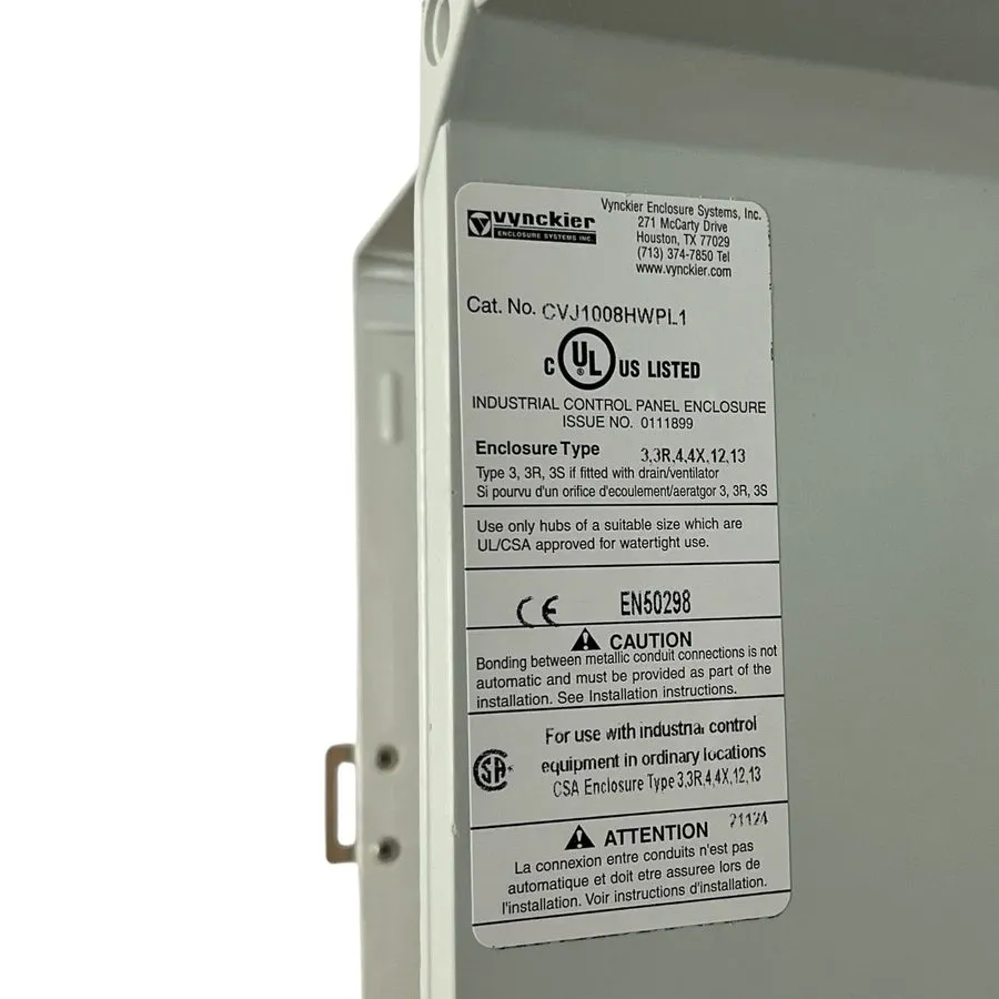 Монтажный шкаф nVent HOFFMAN CVJ1008HWPL1 Fiberglass Enclosure 10x8x4 Clearview — фото лота 4