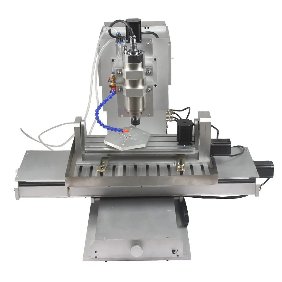 Оборудование ЧПУ HY6040 5axis CNC Router Engraver Mach3 USB Metal Aluminum Milli — фото лота 1