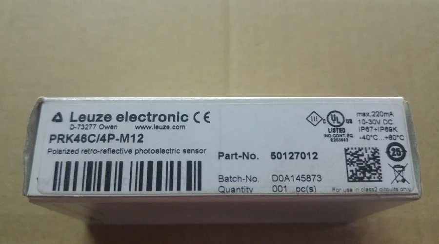 Фотоэлектрический датчик LEUZE PRK46C/4P-M12 Photoelectric Sensor