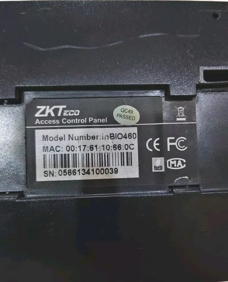Оборудование видеонаблюдения ZKTeco InBio460 Advanced Access Control Panel 4-Doo