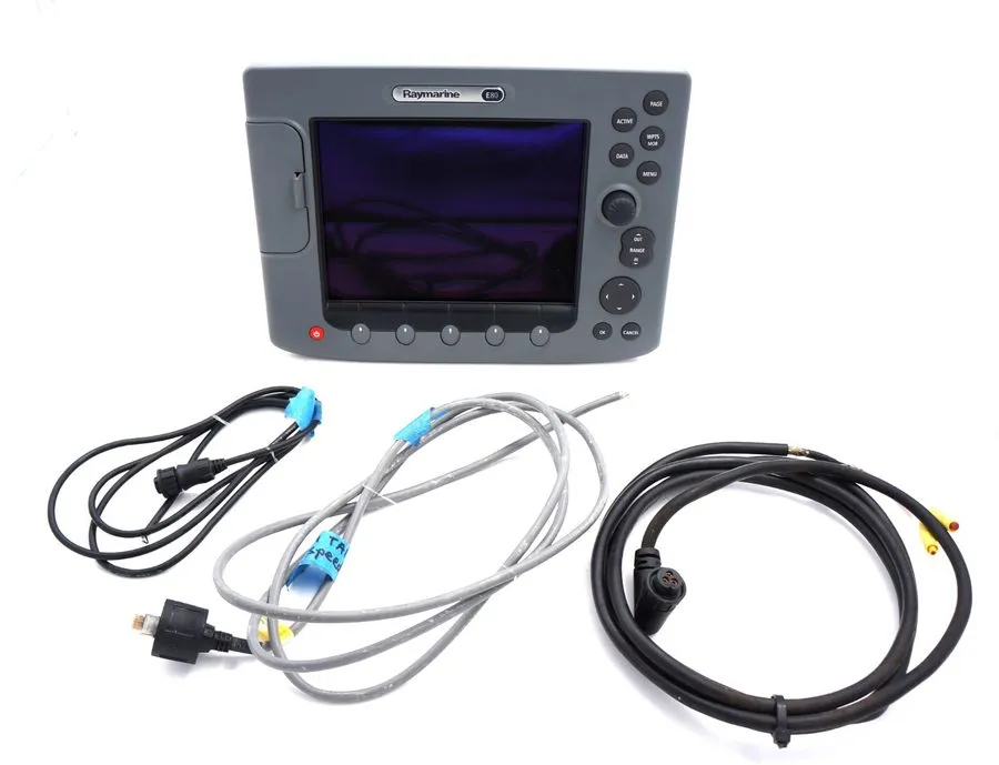 Картплоттер Raymarine E80 E02011 MFD Chartplotter Fishfinder Radar Sonar Classic