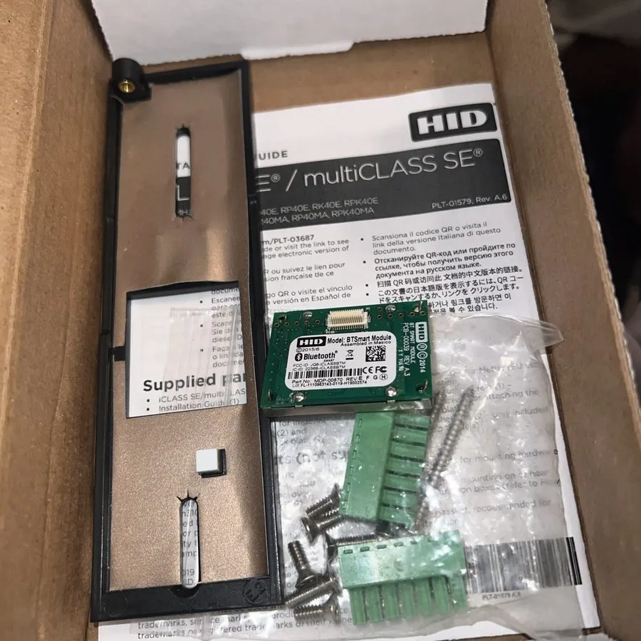 Оборудование видеонаблюдения HID 910NTNTEK00000 iCLASS SE R15 Mullion er — фото лота 2
