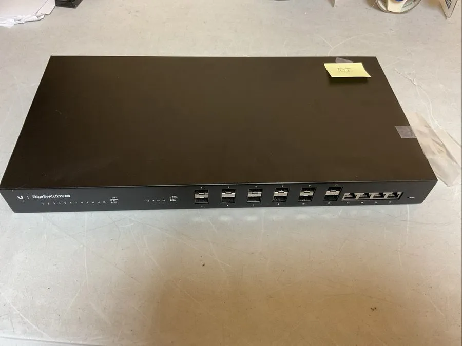 Коммутатор Ubiquiti EdgeSwitch 16 XG ES-16-XG 16-Port 10G Managed Aggregation Sw — фото лота 1