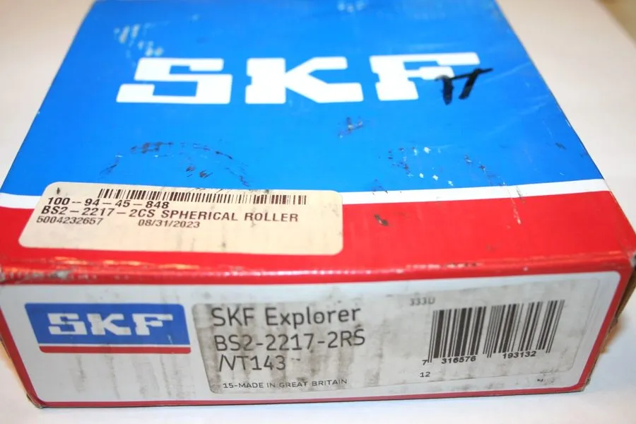 Подшипник SKF BS2-2217-2RS/VT143 Spherical Roller Bearing