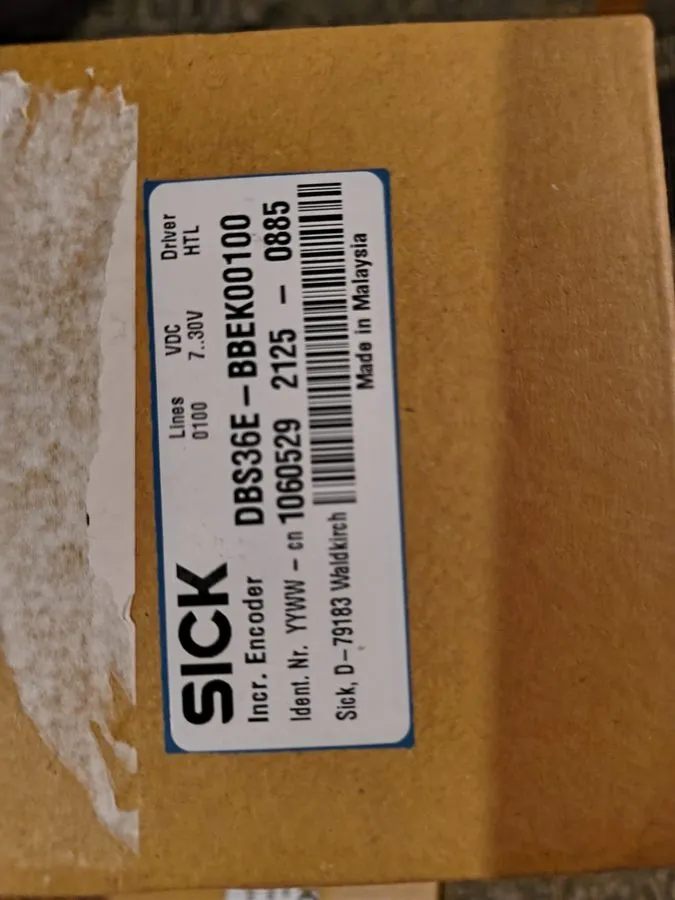 Энкодер SICK DBS36E-BBEK00100 1060529 Encoder — фото лота 1