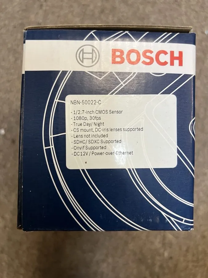 Камера Bosch DINION IP 5000 NBN-50022-C 2MP 1080p PoE Network Box Security Camer — фото лота 1