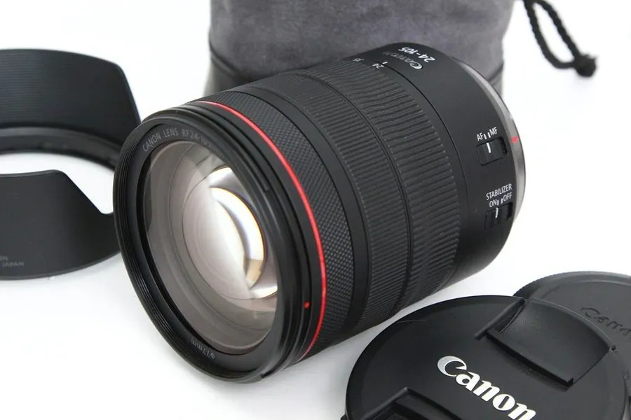Объектив Canon EOS C70 Mirrorless Cinema Camera RF24-105mm F2.8 L IS USM Z Lens