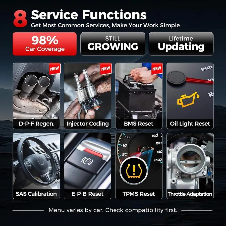 Диагностический сканер 2026 Launch CRP129E V2.0 Elite OBD2 Car Scanner Engine SR