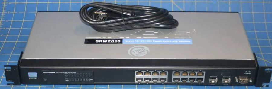 Коммутатор Linksys Cisco SRW2016 V1.3 16-Port Gigabit Switch with Webview