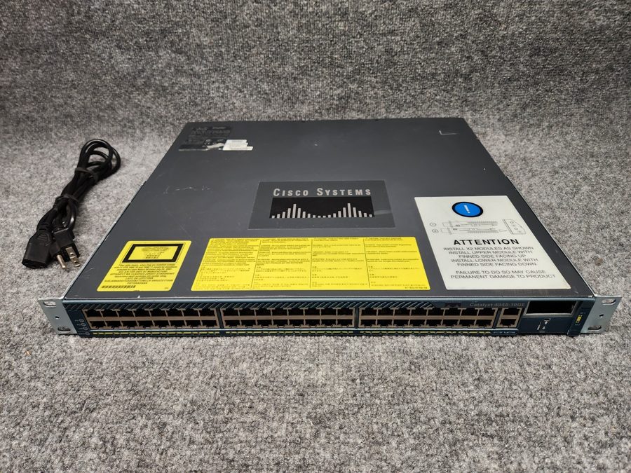 Коммутатор Catalyst 4948-10GE PoE+ 48-port Ethernet Network Switch WS-C4948-10GE