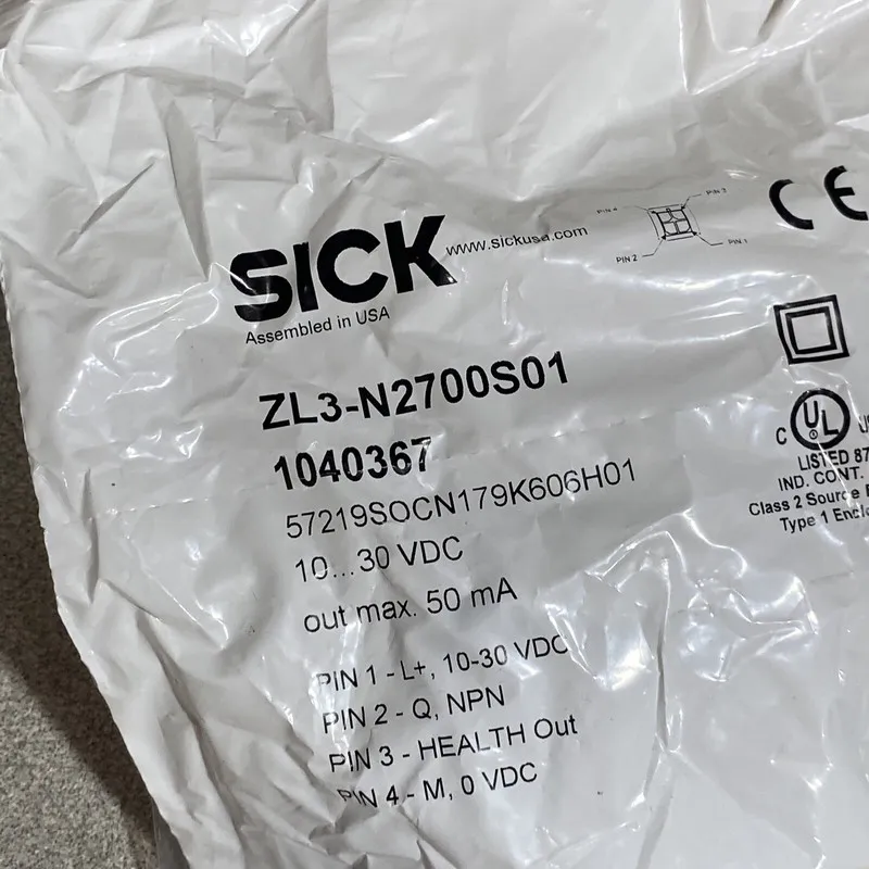 Фотоэлектрический датчик SICK ZL3-N2700S01 10-30VDC Photoelectric Sensor