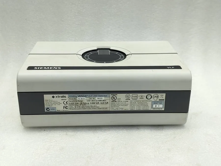 Оборудование пожарной сигнализации VESDA XTRALIS VLF-250-02 LASER FOCUS ASPIRATI