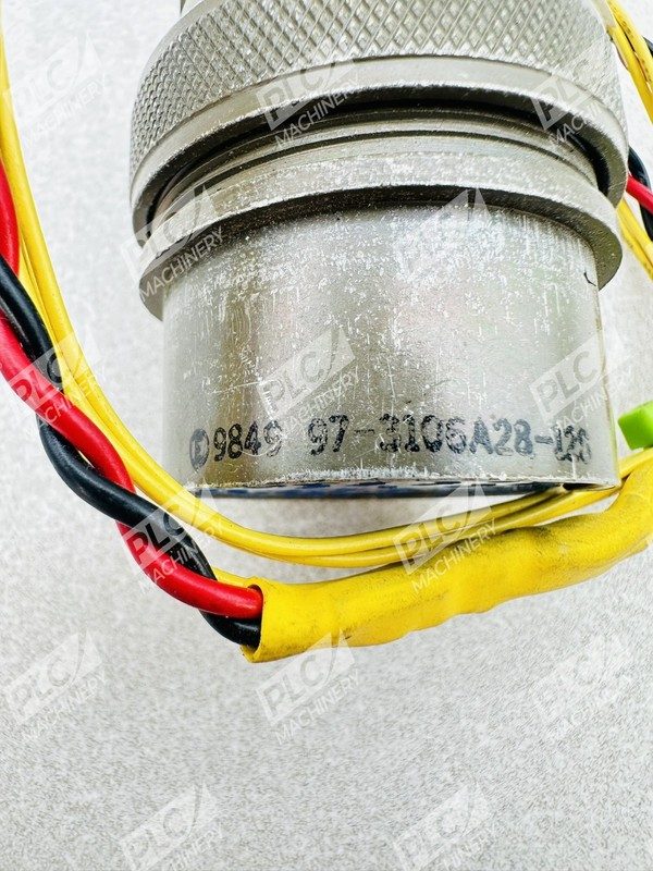 Разъём Amphenol 97-3106A28-12S Circular Connector Plug — фото лота 2