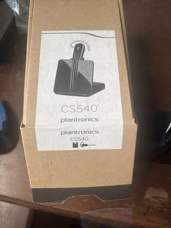 VoIP-шлюз Plantronics CS540/HL10 Wireless Headset System Black- 2021