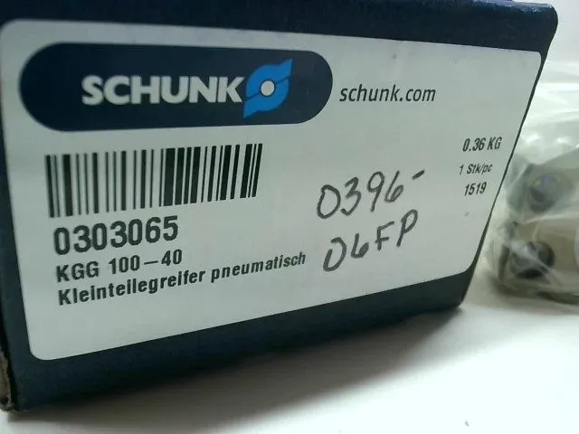 Робот Schunk KGG 100-40 Pneumatic Air Claw Cylinder 303065 — фото лота 1