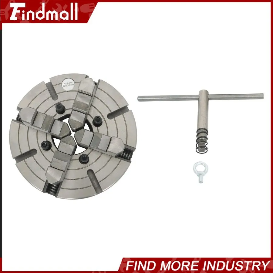 Режущий инструмент K72-300 4-Jaw Lathe Chuck 12 Inch Self Centering Independent