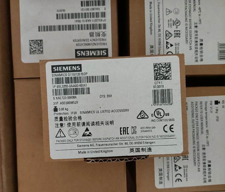 Частотный преобразователь Siemens 6SL3255-0AA00-4BA1 SINAMICS G110 Basic Operato
