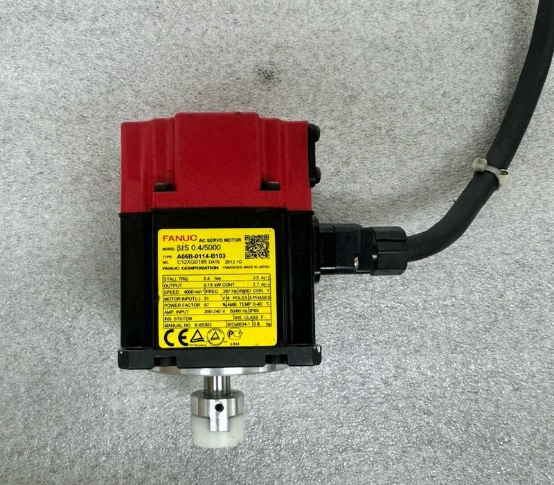 Серводвигатель FANUC A06B-0114-B103 Servo Motor — фото лота 1
