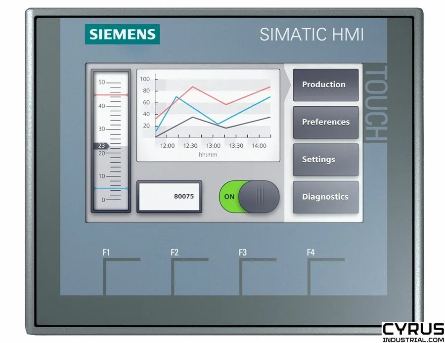 Панель оператора Siemens 6AV2123-2DB03-0AX0 SIMATIC HMI, KTP400 Basic, Basic Pan