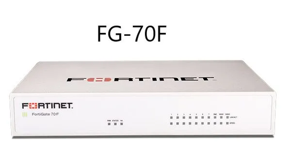 Межсетевой экран FORTINET FG-70F FORTIGATE 70F FIREWALL 9 PORTS SD-WAN PARTS